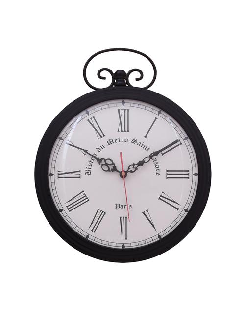 vintage iron wall clock by home sparkle - 14096999 - Very Small Image - 1