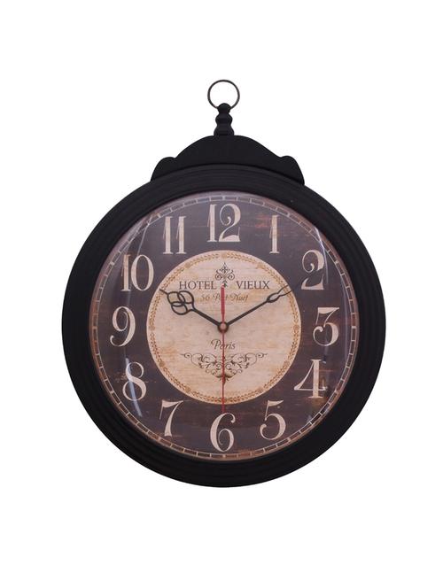 classic iron wall clock by home sparkle - 14097016 - Very Small Image - 1