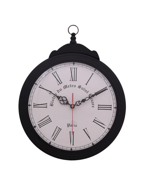 vintage iron wall clock by home sparkle - 14097020 - Very Small Image - 1