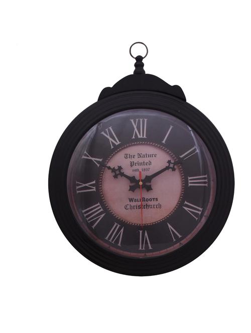 vintage iron wall clock by home sparkle - 14097021 - Very Small Image - 1