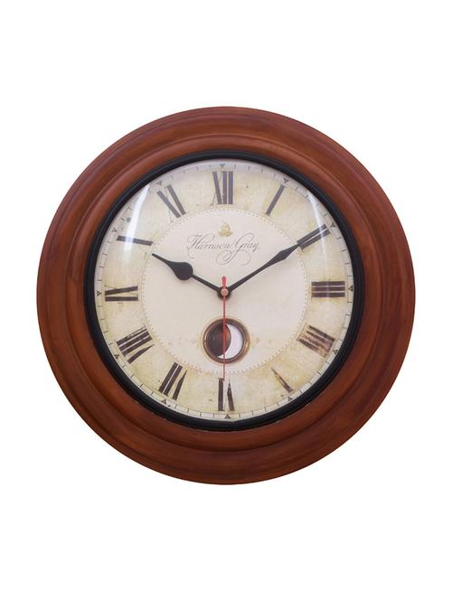 vintage mdf wall clock by home sparkle - 14097049 - Very Small Image - 1