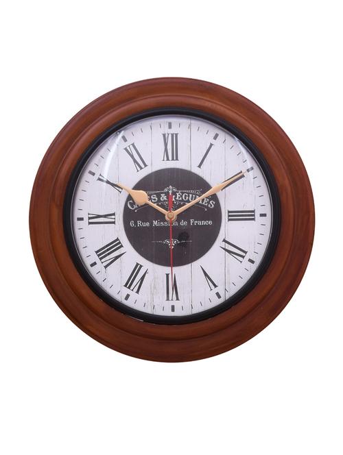 vintage mdf wall clock by home sparkle - 14097051 - Very Small Image - 1