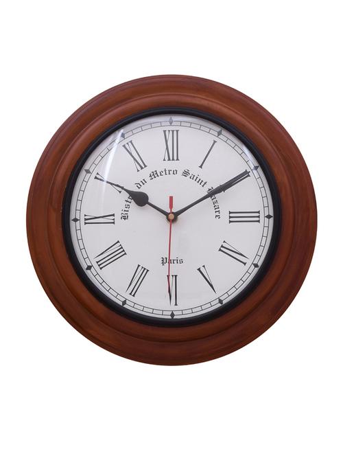 vintage mdf wall clock by home sparkle - 14097052 - Very Small Image - 1