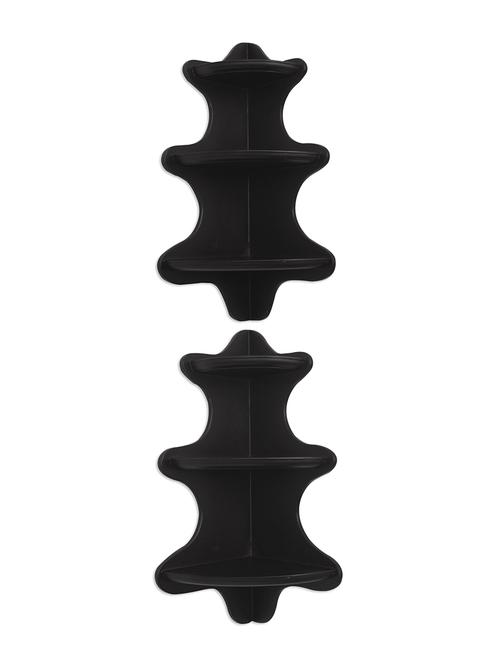 engineered wood set of 2 wall shelf by home sparkle - 14097224 - Very Small Image - 1