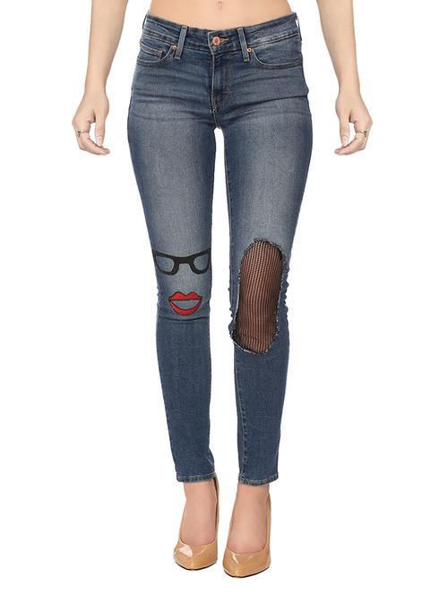 dark blue denim jean - 14097650 - Very Small Image - 1