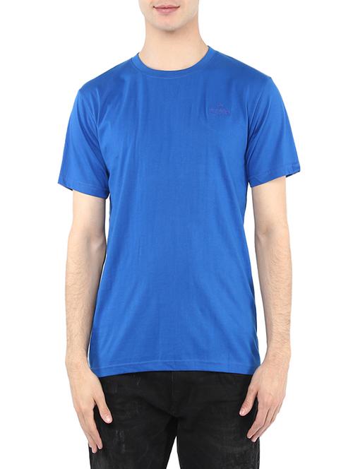 blue cotton t-shirt - 14100972 - Very Small Image - 1