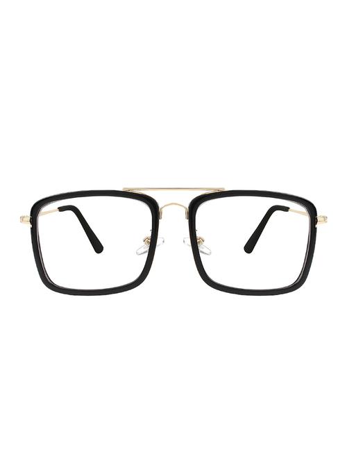 zyaden black unisex eyewear frame 378 - 14101971 - Very Small Image - 1