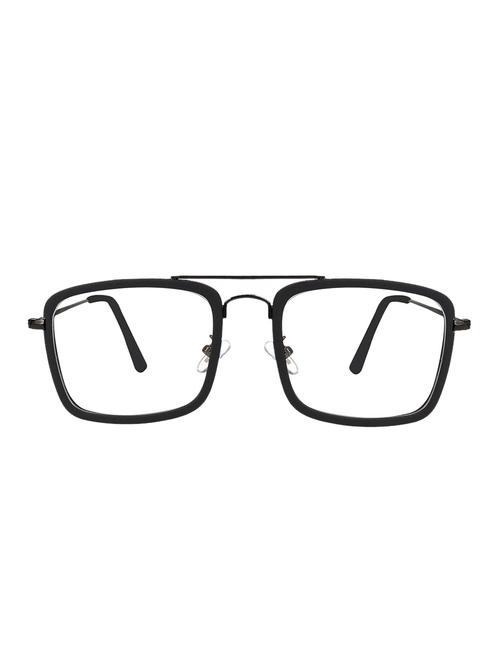 zyaden black unisex eyewear frame 382 - 14101974 - Very Small Image - 1
