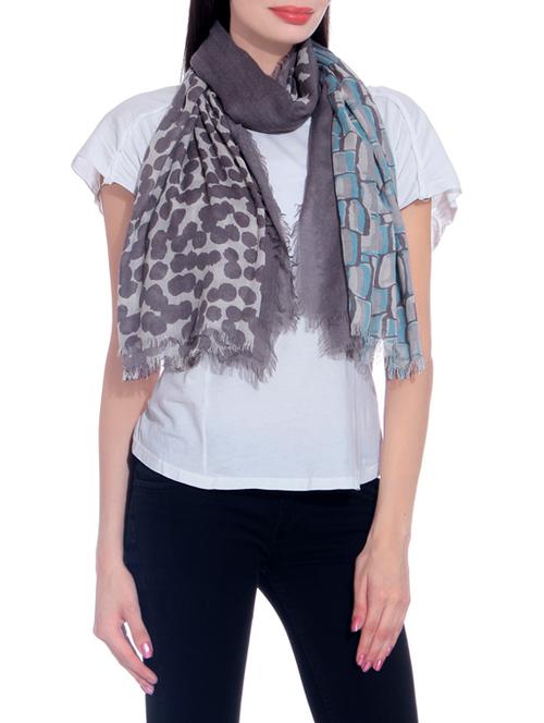 multi colored cotton stole - 14107707 - Very Small Image - 1