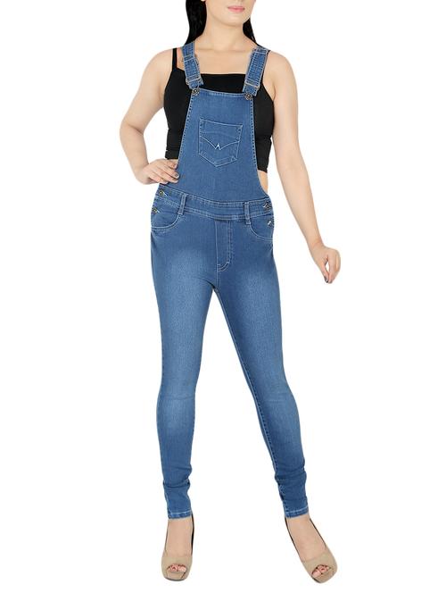 blue denim dungree - 14109749 - Very Small Image - 1