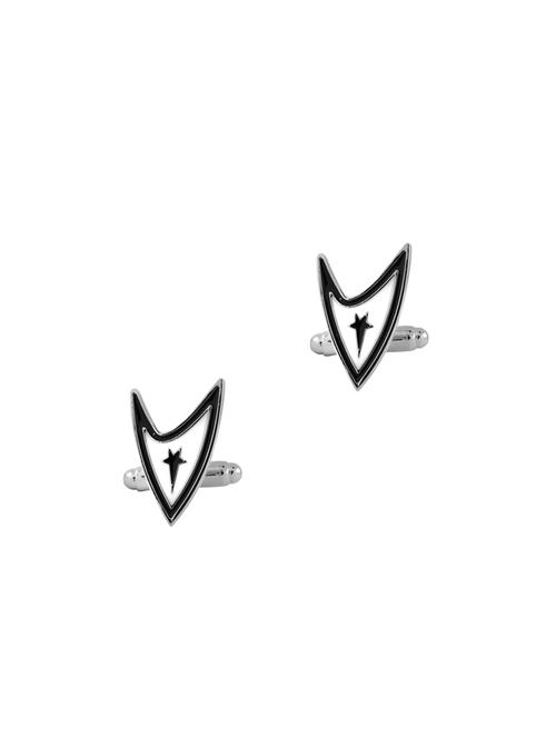 silver metal cufflink - 14109843 - Very Small Image - 1