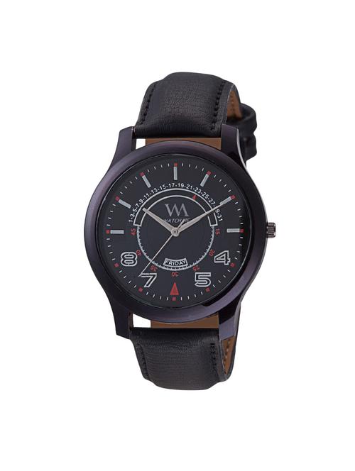 watch me analog round dial watch - 14110154 - Very Small Image - 1