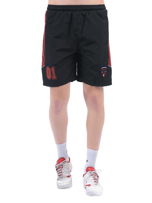 black side striped shorts with pockets - 14111903 - Very Small Image - 1