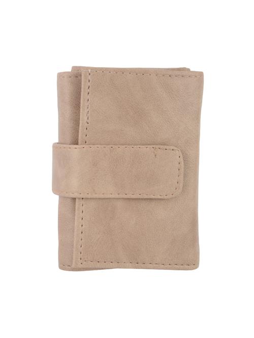 beige leatherette wallet - 14115876 - Very Small Image - 1