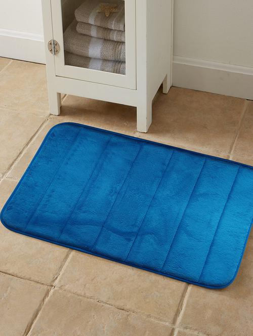 quilted micro fibre luxor memory foam bath mat with anti skid by bianca - 14118576 - Very Small Image - 1