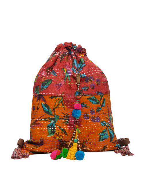 multi colored cotton regular backpack - 14119615 - Very Small Image - 1