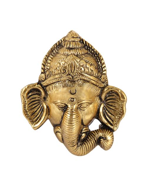 door hanging ganesha in metal by handicrafts paradise - 14120204 - Very Small Image - 1