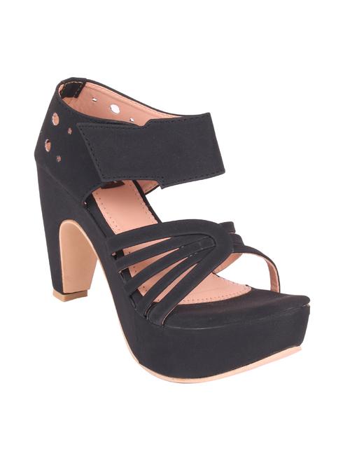 black ankle strap sandal - 14122381 - Very Small Image - 1