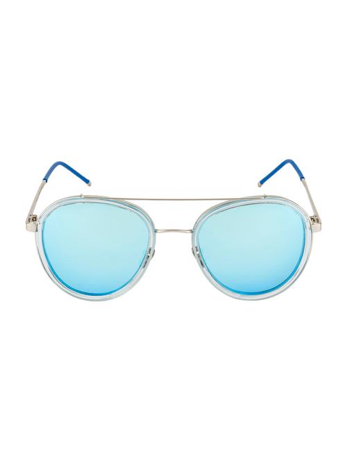 ted smithunisex aviator sunglasses (ts-17151s_sil-blu) - 14123183 - Very Small Image - 1
