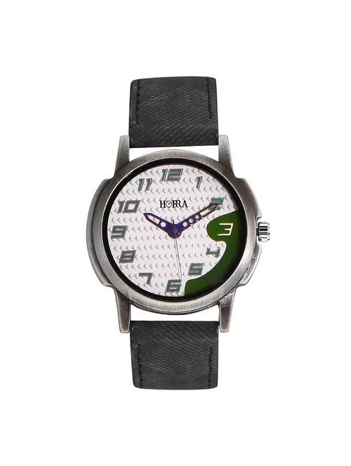 horra round analog dial watch - 14123672 - Very Small Image - 1