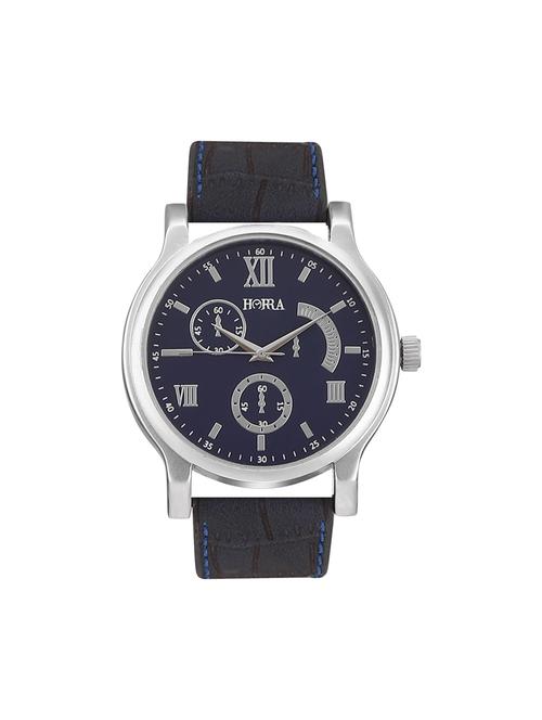 horra round analog dial watch - 14123679 - Very Small Image - 1