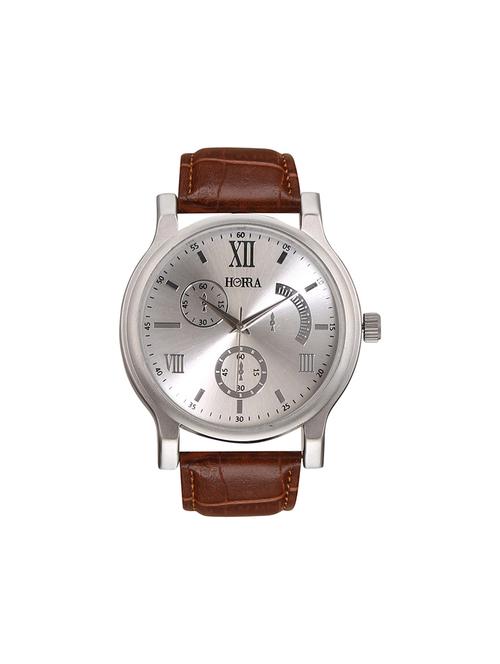 horra round analog dial watch - 14123680 - Very Small Image - 1