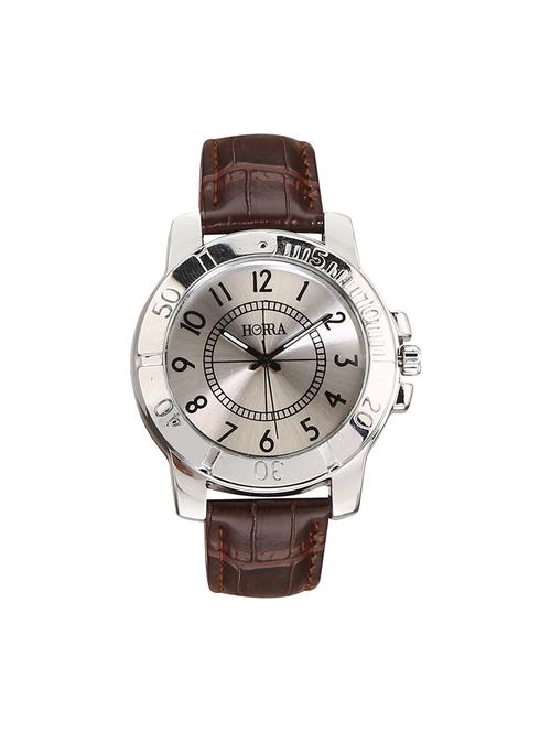 horra round analog dial watch - 14123681 - Very Small Image - 1