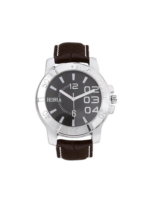 horra round analog dial watch - 14123689 - Very Small Image - 1