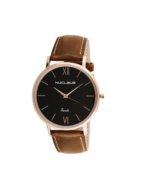 nucleus analog round white dial watch - 14124250 - Very Small Image - 1