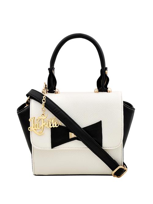 white leatherette sling bag - 14125409 - Very Small Image - 1