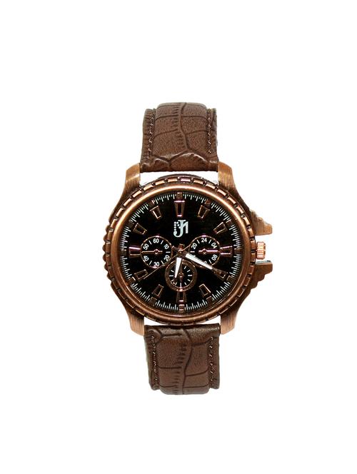 jm mens analog watch in leather belt - 14126727 - Very Small Image - 1