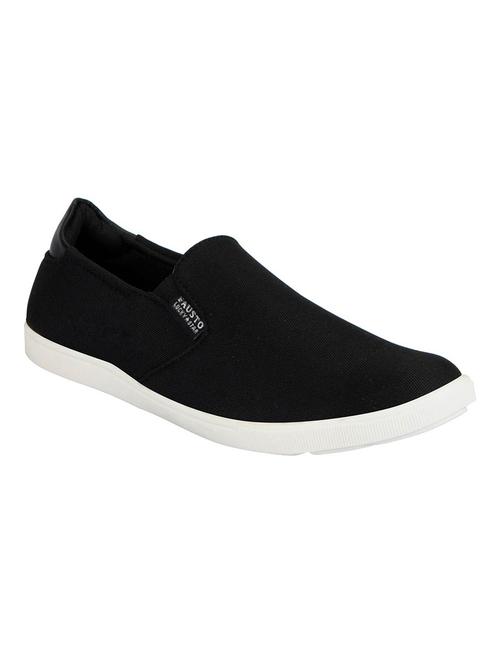 black canvas casual slipon - 14127732 - Very Small Image - 1