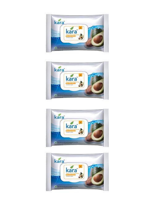 kara deep pore cleansing skin care wipes avocado & jojoba - 14128550 - Very Small Image - 1