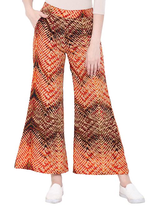 multicolored printed palazzo - 14129864 - Very Small Image - 1