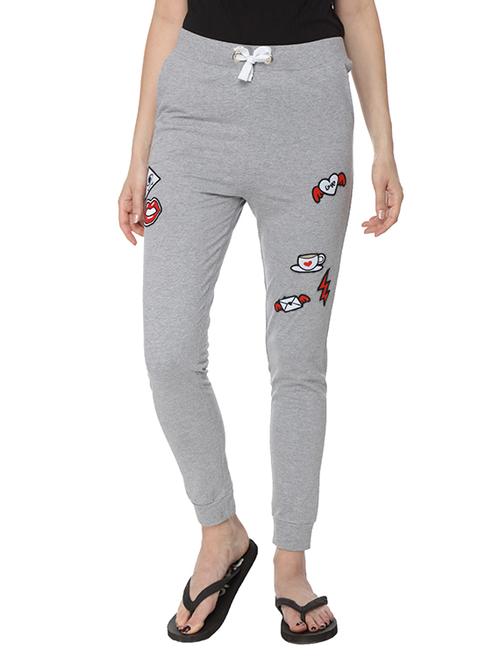 solid grey cotton pajama - 14129917 - Very Small Image - 1