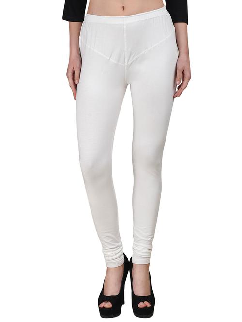white cotton legging - 14130646 - Very Small Image - 1