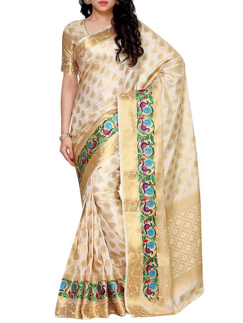 kanjivaram art silk saree - 14132795 - Very Small Image - 1