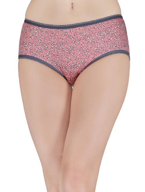 pink cotton hipster panty - 14136603 - Very Small Image - 1