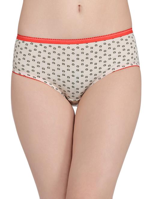 multi colored cotton hipster panty - 14136653 - Very Small Image - 1