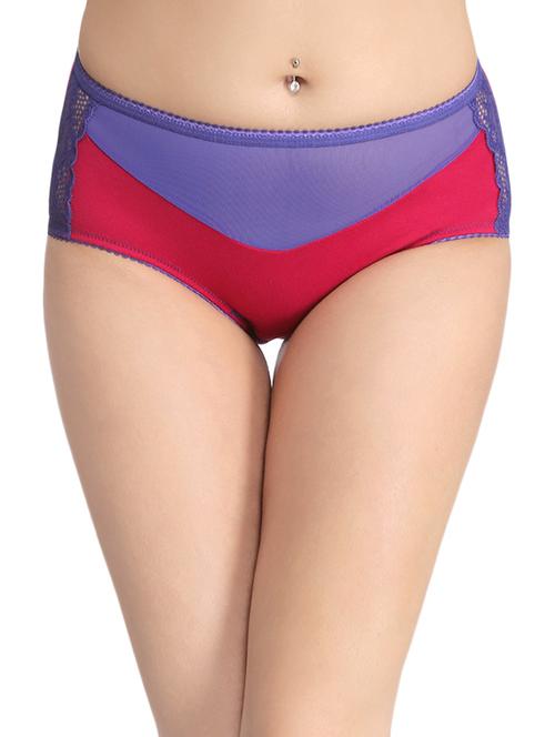 multicolored cotton hipster panty - 14136669 - Very Small Image - 1