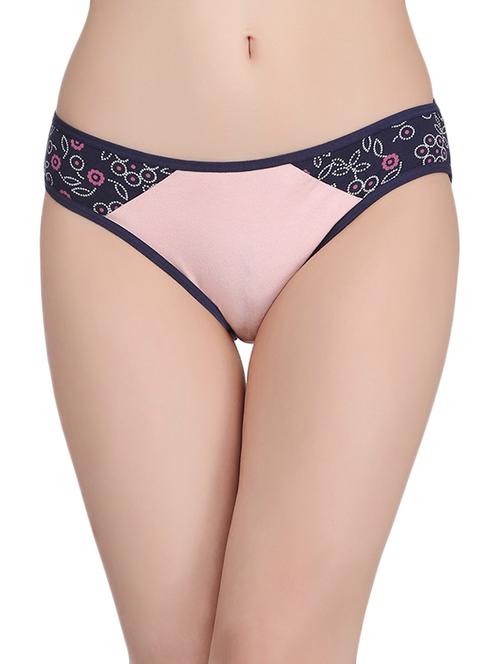 pink cotton bikini panty - 14136691 - Very Small Image - 1