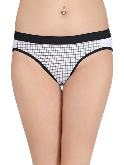 white cotton bikini panty - 14136705 - Very Small Image - 1