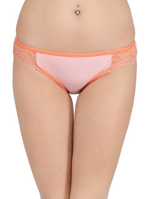 orange cotton bikini panty - 14136754 - Very Small Image - 1