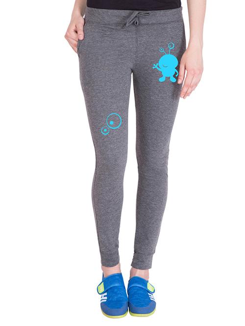grey cotton track pants - 14138601 - Very Small Image - 1