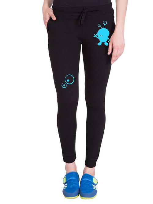 black cotton track pants - 14138615 - Very Small Image - 1