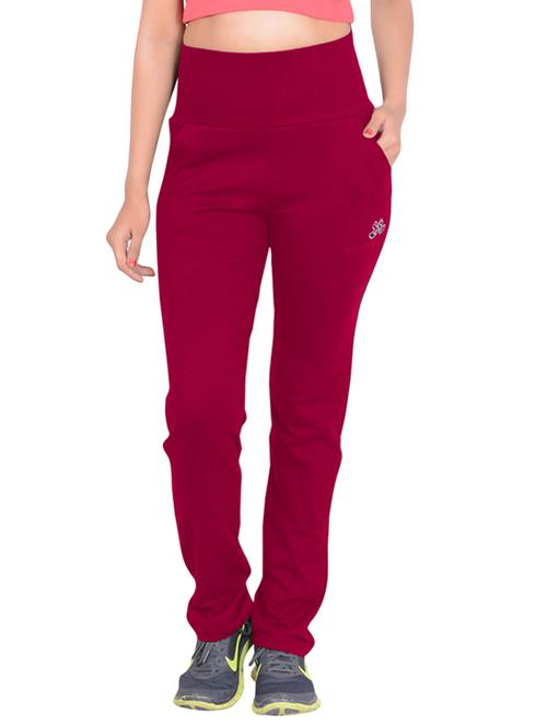 red cotton track pants - 14138983 - Very Small Image - 1