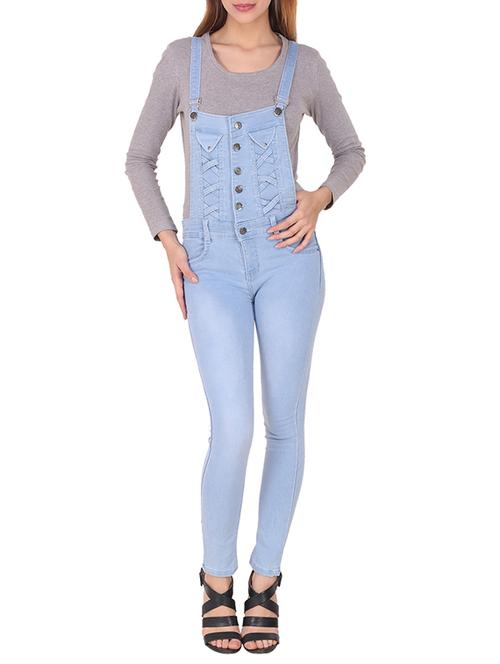 light blue denim dungree - 14139576 - Very Small Image - 1
