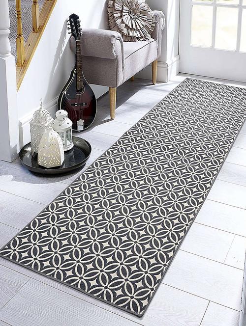 unique jacquard cotton floor runner - 14144177 - Very Small Image - 1
