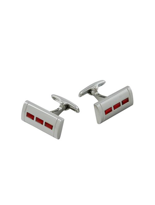 red metal cufflink - 14144186 - Very Small Image - 1