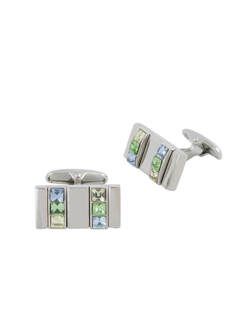 multi colored metal cufflink - 14144190 - Very Small Image - 1